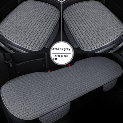 Juego de 3 Cojines de Lino para Asiento de Auto - Image 18