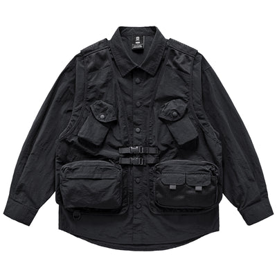 Chaqueta Cargo Multipocket con Mangas Largas - Image 11