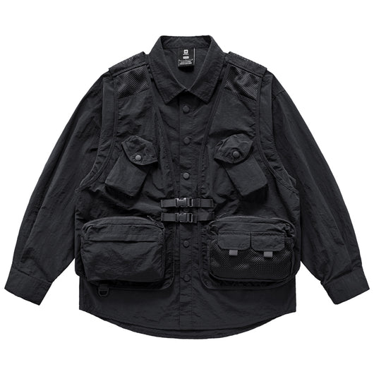 Chaqueta Cargo Multipocket con Mangas Largas - Image 11
