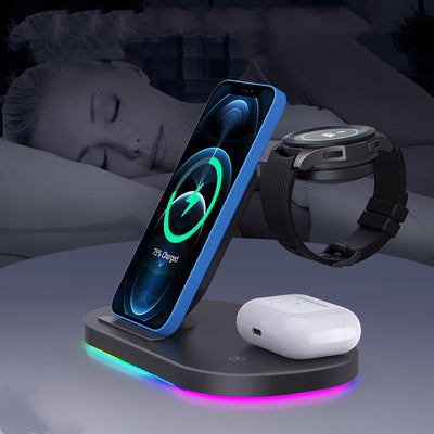 Cargador Inalámbrico 3 en 1 para Smartphone - Image 11