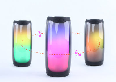 Parlante Bluetooth con Luces LED Multicolor y Subwoofer - Image 9