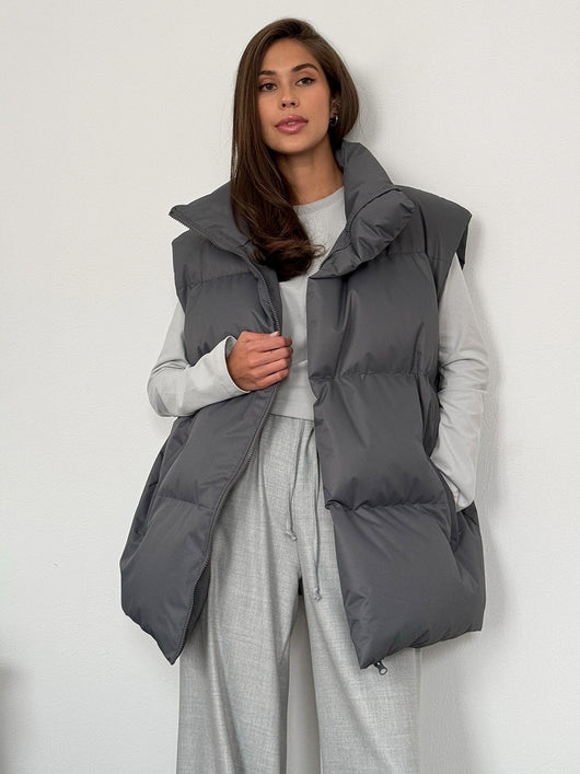 Chaleco de Algodón Premium Otoño Invierno Estilo Europeo - Image 10