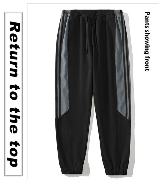 Conjunto Deportivo Casual de 2 Piezas con Cuello Mao para Hombre - Image 13