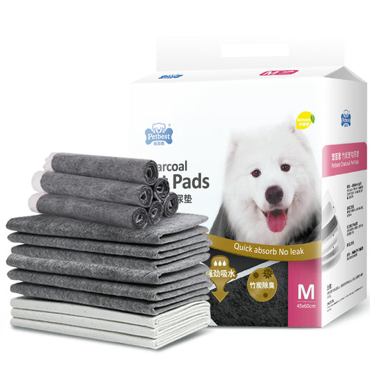 Pañales Absorbentes para Perros con Carbón Bambú - Pack 100 Unidades
