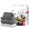 Pañales Absorbentes para Perros con Carbón Bambú - Pack 100 Unidades