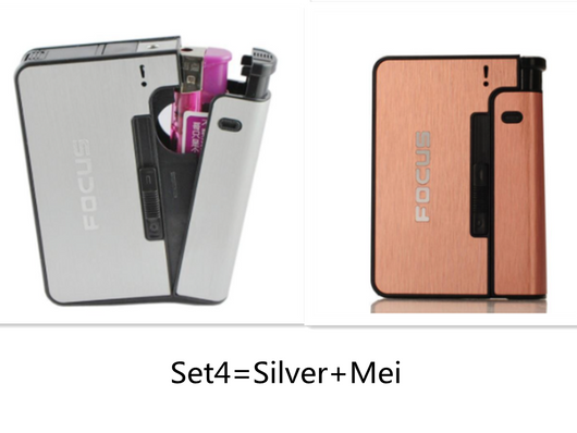Estuche Automático para Cigarrillos de Aleación de Aluminio (Pack 2) - Image 9