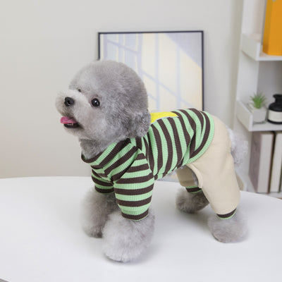 Sudadera Casual para Perro con Diseño de Rayas - Conjunto Completo - Image 7