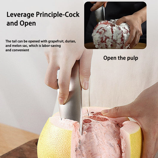 Pelador Multiusos de Acero Inoxidable 304 - Rallador y Cuchillo Descascador para Frutas y Verduras - Image 11