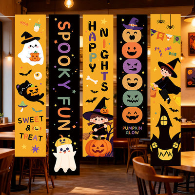 Juego de 5 Banners Colgantes para Halloween o Navidad - Image 16