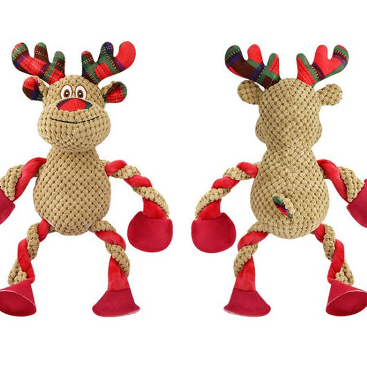 Juguete Navideño para Limpiar Dientes y Aliviar Encías en Mascotas - Image 4