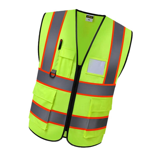 Chaleco de Seguridad Fluorescente Reflectante de Alta Visibilidad - Image 10