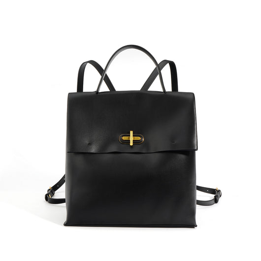 Mochila de Cuero Genuino Estilo Coreano para Mujer - Diseño Casual Versátil - Image 5