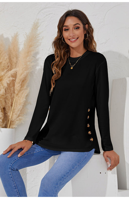 Blusa Casual para Mujer con Botones y Mangas Largas - Image 30