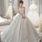 Vestido de Novia Elegante Estilo Francés con Cola - Escote Tubo Satinado