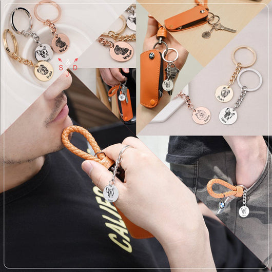 Llavero Personalizado con Foto de Mascota DIY - Image 13