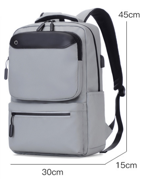 Mochila de Viaje Impermeable para Hombre con Compartimento para Laptop - Image 9