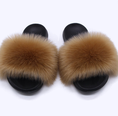 Pantuflas de Pelaje Sintético para Mujer - Cómodas, Antideslizantes y Acogedoras - Image 16