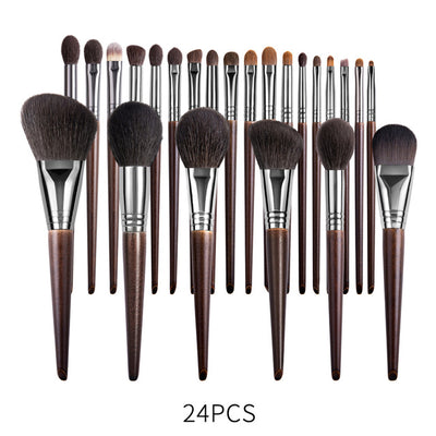 Set de Brochas de Maquillaje Natural Pelo de Cabra para Sombras - Image 13