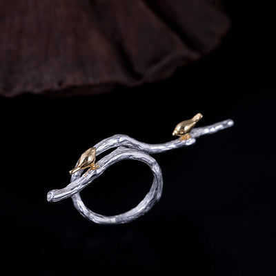 Anillo Ajustable con Diseño de Ave - Image 13