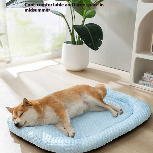 Colchoneta Refrigerante 3D para Perros - Mat Transpirable y Fresca