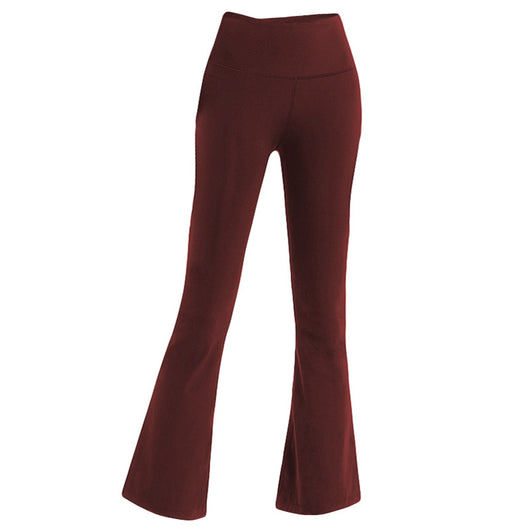 Pantalones Acampanados de Cintura Alta para Yoga y Fitness - Image 11
