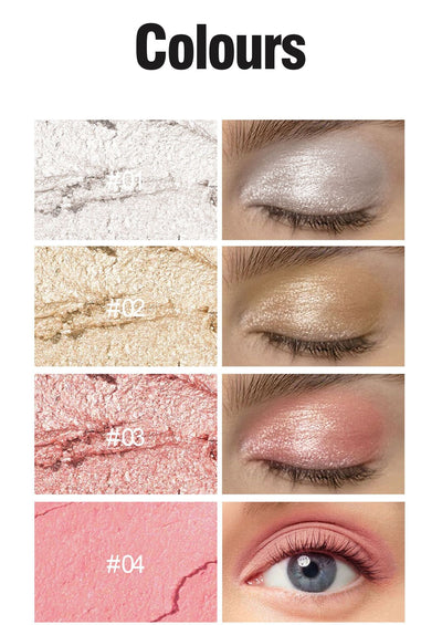 Sombra de Ojos en Barra Pearlescente de Alto Brillo Gusano de Seda para Mujer - Image 30