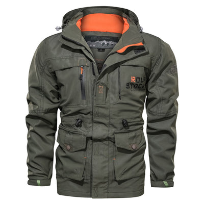Chaqueta Casual Outdoor para Hombre - Talla Grande y Corte Largo - Image 6