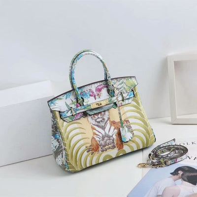 Bolso de Cuero para Mujer con Diseño Animal - Bandolera y Asa de Hombro - Image 4