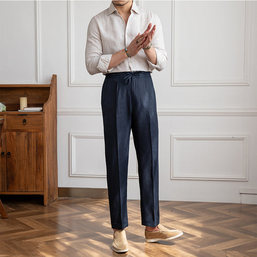 Pantalones Casuales con Cordón Ajustable - Image 5