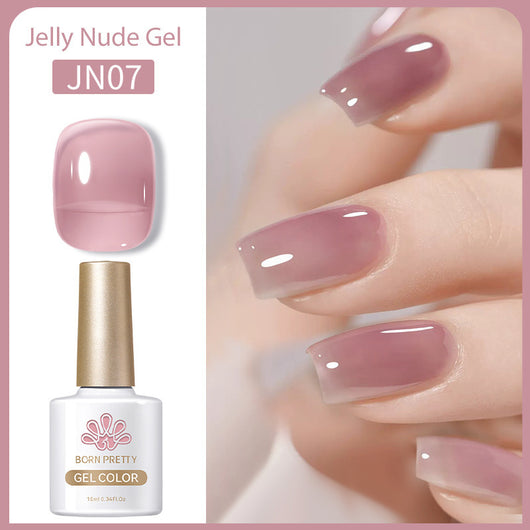 Esmalte de Uñas Gel UV Transparente Efecto Gelatina Fotocurable - Image 12