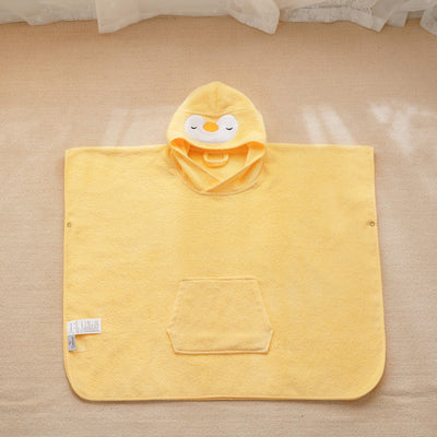 Bata Infantil con Capucha de Algodón Absorbente - Image 5