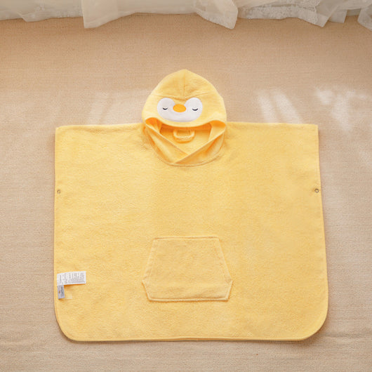 Bata Infantil con Capucha de Algodón Absorbente - Image 5