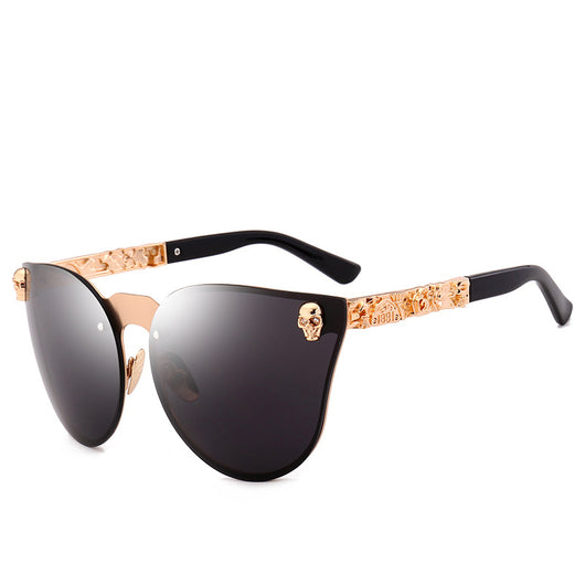 Gafas de Sol Calavera con Marco Metálico - Image 4