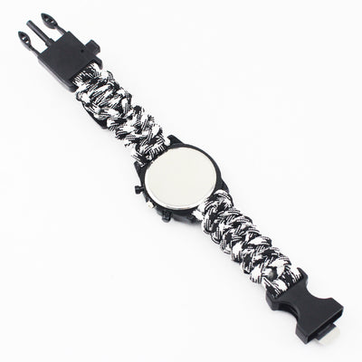 Reloj de Supervivencia Multifuncional con Brújula, Termómetro y Kit de Rescate - Image 4
