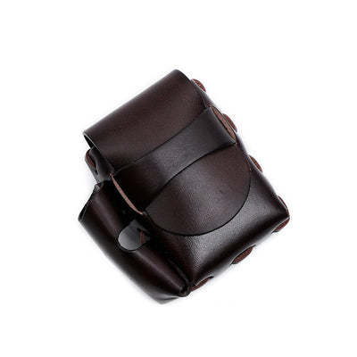 Estuche para Cigarrillos de Cuero Curtido Artesanal Estilo Retro - Image 7