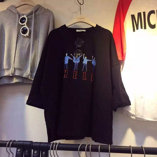 Playera HELP - Estilo Casual Versátil - Image 2