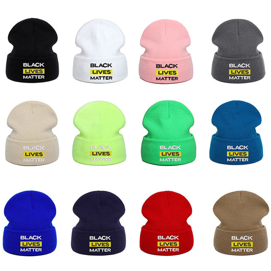 Gorro de Lana Tejido - Mensaje de Solidaridad Social