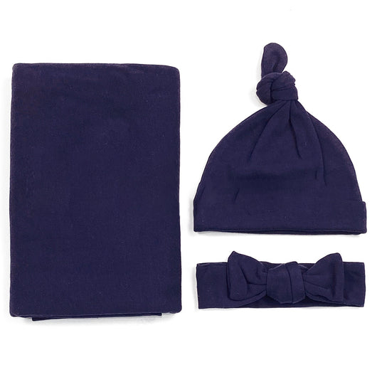Conjunto de Gorro, Diadema y Manta de Algodón para Bebé - Image 12