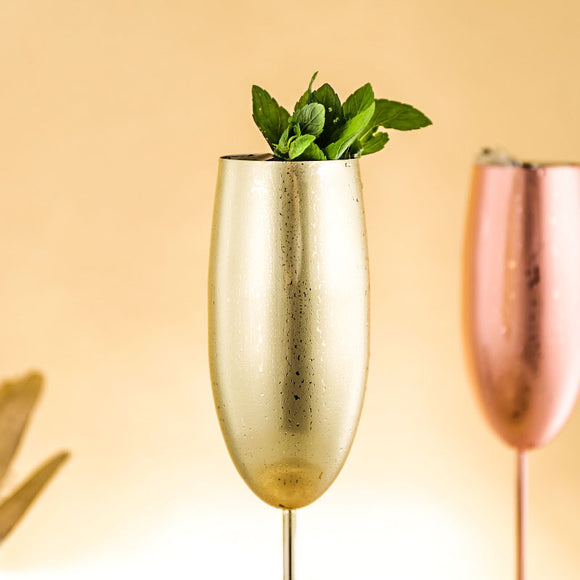 Copa de Champagne de Acero Inoxidable Premium
