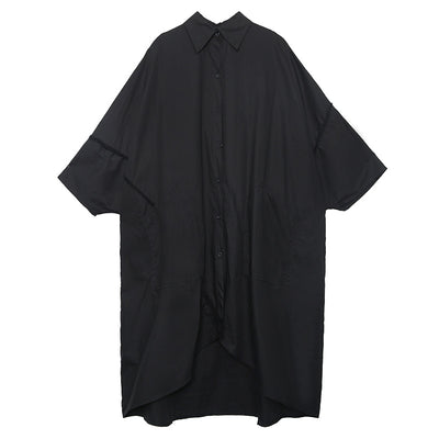 Vestido Talla Grande con Corte Asimétrico - Image 5