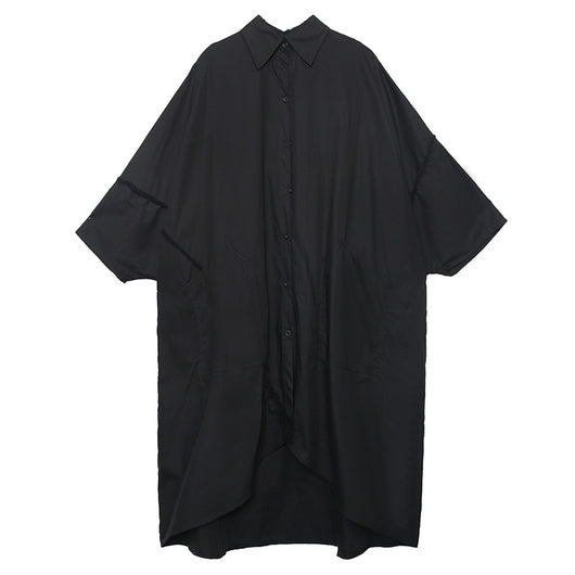 Vestido Talla Grande con Corte Asimétrico - Image 5
