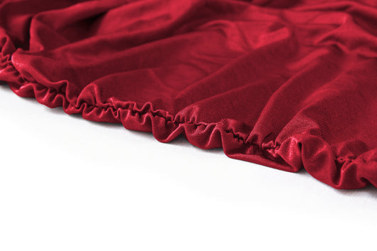 Vestido Plisado Escotado Ajustado a la Cadera - Image 17