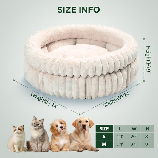 Cama Felpa para Gatos y Cachorros - Suave, Lavable y Antideslizante - Image 23