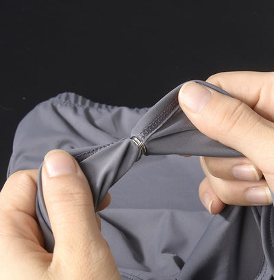Shorts de Casa Tipo Bóxer en Seda de Hielo Cintura Baja para Hombre - Image 16