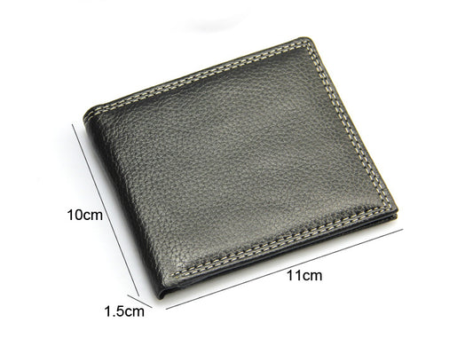 Cartera Minimalista de Cuero PU para Hombre - Diseño Moderno y Funcional - Image 2