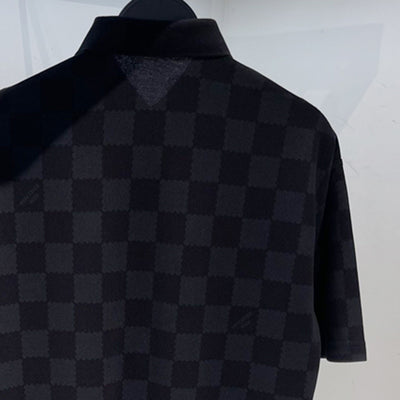 Playera de Pareja Estilo Hong Kong con Estampado Casual Verano Negro - Image 3