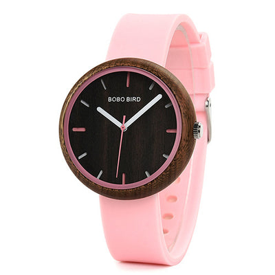 Reloj de Madera para Estudiante - Diseño Elegante y Natural