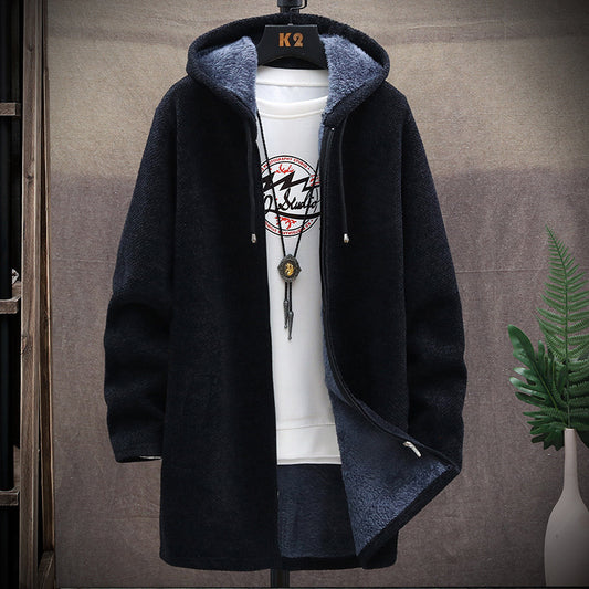 Abrigo Sudadera con Capucha y Forro Polar para Hombre - Image 2