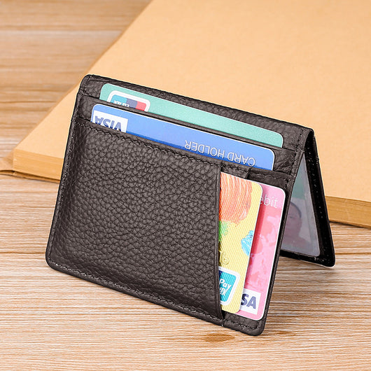 Cartera Ejecutiva de Cuero Genuino para Tarjetas - Diseño Premium Minimalista - Image 6