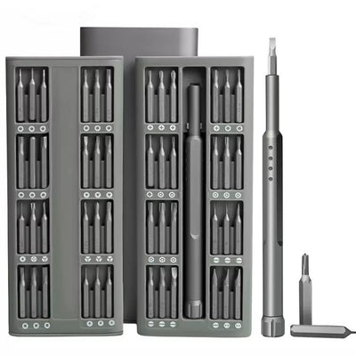 Kit de Destornilladores Magnéticos 49 en 1 - Herramienta de Precisión para Reparación de Móviles